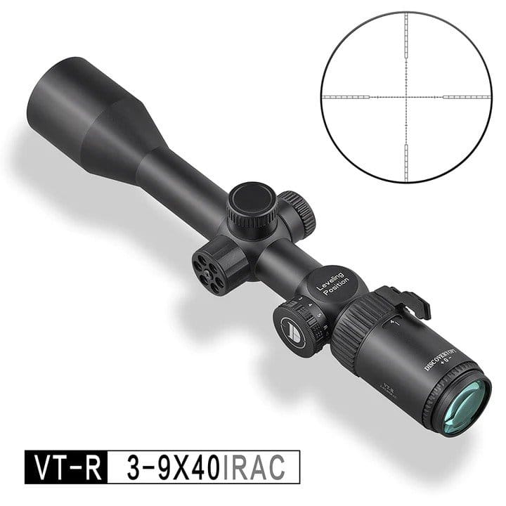 Discovery VT-R 3-9x40IRAC with STOP PIN Mounts - The Air Gun Store